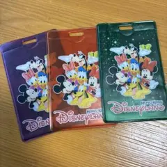 香港ディズニーランド パスケース 3点セット