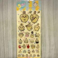 【韓国 正規品】ちいかわ うさぎ ぷくぷくシール
