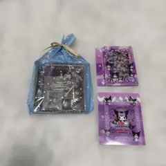 クロミ Kuromi リング バインダー シール帳　シャカシャカノート　アクリル