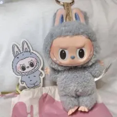 POPMART ラブブ　LABUBU マカロン　シーソルトココナッツ　ブルー