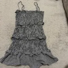 Bershka チェック　ワンピースのサムネイル