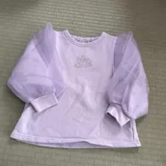 ラベンダー色 シースルートレーナー