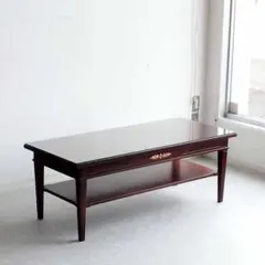 神戸欧風家具 メープル不二屋 マホガニー材 センターテーブル ZR24470