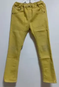 チェックパンツ 裏起毛