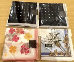 シール付き未使用✨️CELINE セリーヌハンカチ マカダム 4枚まとめ売り