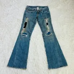 TRUE RELIGION USA製 フレアデニム 27のサムネイル