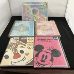 (7-127)ディズニーキャラクター ノートセット未使用品