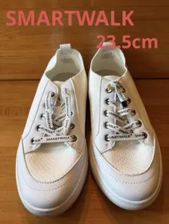 SMARTWALK スマートウォーク　軽量バンジーレーススニーカー　23.5cmのサムネイル