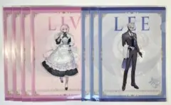 パニグレ　DMM くじ　リーフ　リー　クリアファイル