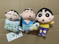 クレヨンしんちゃん 白鳥バレリーナ ぬいぐるみキーホルダー　他　3点セット