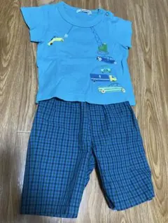 ファミリア　tシャツ　リバーシブルパンツのセット　美品