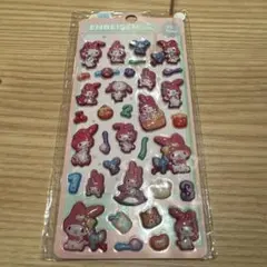 【新品】サンリオ ぷっくり 立体シール マイメロ