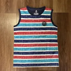 美品　ノースリーブ　Tシャツ　ボーダー　160のサムネイル