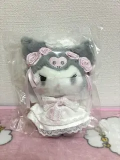 【新品】 タグ付き　サンリオ ホワイトフリルデザインシリーズ　クロミ マスコット