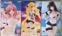 トラブルダークネス　金色の闇　古手川唯　ララ・サタリン・デビルーク　3体セット