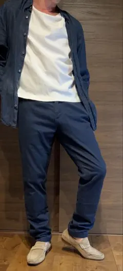 【Brooks Brothers Red Fleece】チノパン ネイビーW32のサムネイル