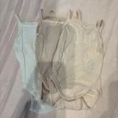 H&M キャミソールボディスーツ肌着 56cm 1-2ヶ月 3枚セット