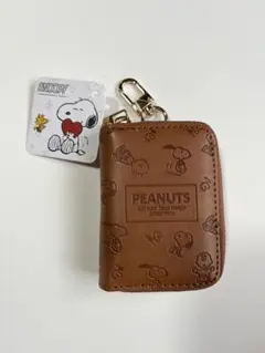 PEANUTS スヌーピー キーケース ブラウン