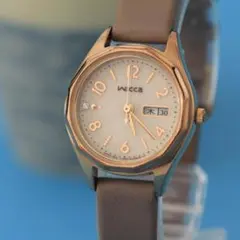稼働品 ウィッカ wicca E001-R014064 ソーラー デイデイト