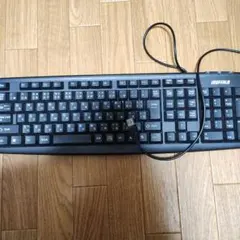 BUFFALO USB接続 フルサイズキーボード