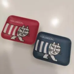 LISA LARSON インテリアトレイ 2枚セット 猫