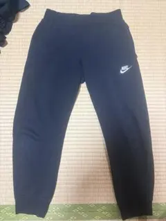 NIKE ナイキ キッズ スウェットパンツ 裏起毛ブラック黒 M 140 150