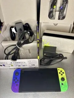 【初期設定OK】Switch有機EL スプラ3 本体（完動品）
