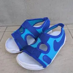 ナイキ キッズサンダル 13C (19cm) アクアブルー ほぼ未使用 美品