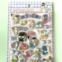 タイムセール【正規品】はぴだんぶい　ボンボンドロップシール　サンリオ　通常サイズ