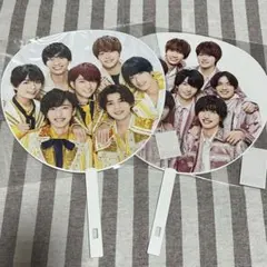 なにわ男子　カウントダウンコンサート　団扇