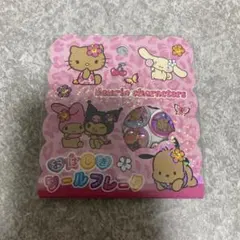 サンリオキャラクター おはじきフレークシール 日焼け