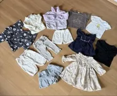 80cm 90cm Tシャツ　ワンピース　ラッシュガード　甚平　まとめ売り