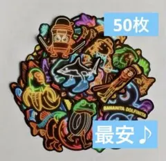 ✨最安値✨50枚 イタリアンブレインロット ステッカー ネオン風