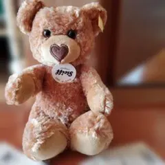 ハートくまさん　テディベア　シュタイフ　ぬいぐるみ　ハート　くまさんのサムネイル