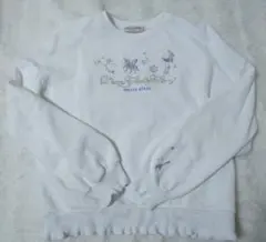 mezzo piano junior　ユニコーン刺繍トレーナー