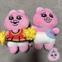 おぱんちゅうさぎ　おしゃれぬいぐるみ　2点セット　25cm