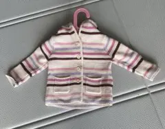 baby GAP ストライプ フード付きアウター 12-18ヶ月