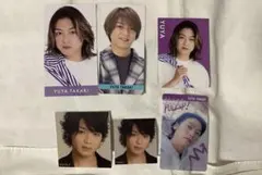 髙木雄也 厚紙 デタカ クリアカード ツアーステッカー まとめ売り