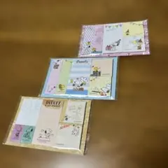スヌーピー 付箋メモセット 3種類