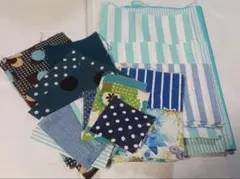 生地セット 青系ハギレセット