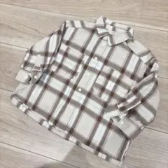 【petit main】 男の子 90 チェックシャツ ベビー服 子ども服