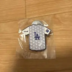 ロサンゼルス・ドジャース ユニフォーム型ピンバッジ ANAコラボ　未開封品