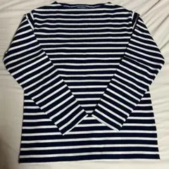 【匿名配送】SAINT JAMES セントジェームス ボーダー ネイビー 美品