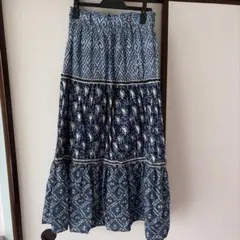 ZARA ネイビー フレアスカート XS