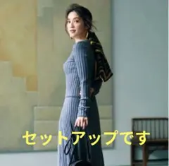 ラルフローレン セットアップ メリノウール グレー ニット