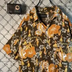 レーヨン100% T&C Surf Designs アロハシャツ ドレープ感のサムネイル