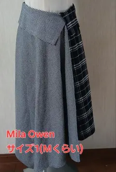 Mila Owen スカート(アシンメトリー)　サイズ0(Mくらい)値下げ❗