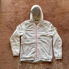 le coq sportif フード付きレディスジャケット（ホワイト）