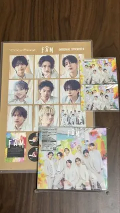 timelesz FAM 初回限定盤B CD + Blu-ray おまけカード付