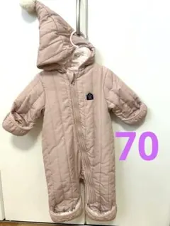 ジャンプスーツ　70 ベビー　アウター　カバーオール